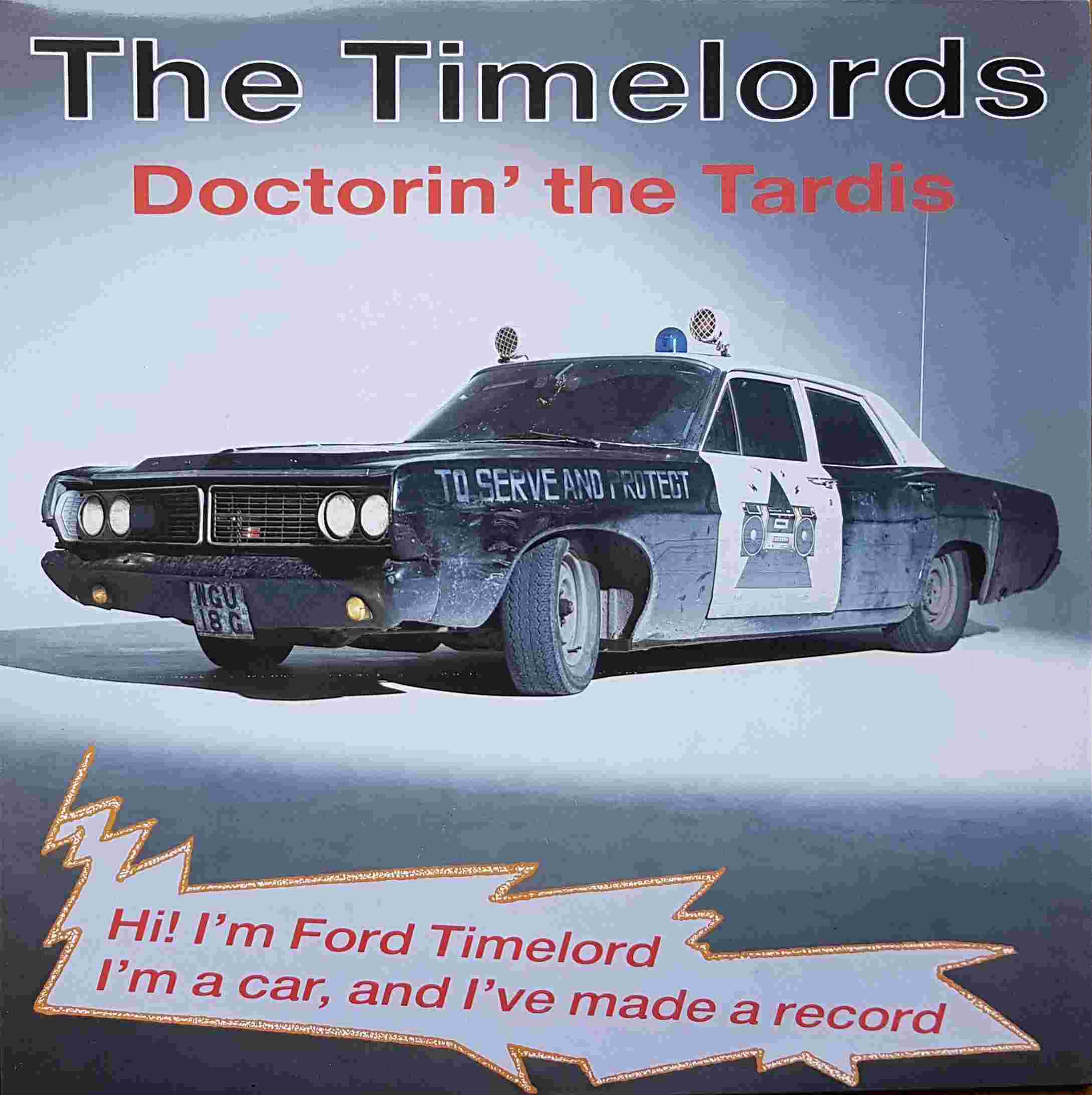 Picture of KLF 003T Doctorin\' the Tardis by artist Ron Grainer / The Timelords from the BBC records and Tapes library
